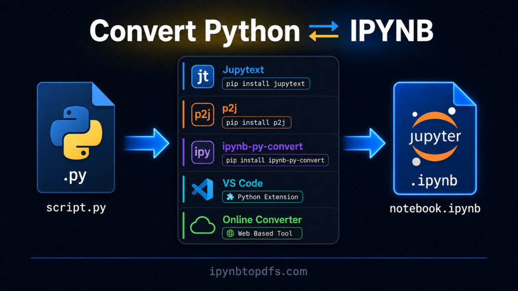 python to ipynb